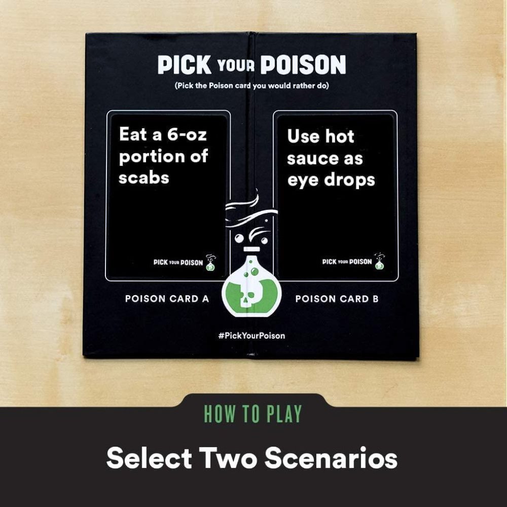 Clearance, PICK YOUR POISON Card Game: The “What Would You Rather Do?” - Picture 3 of 6